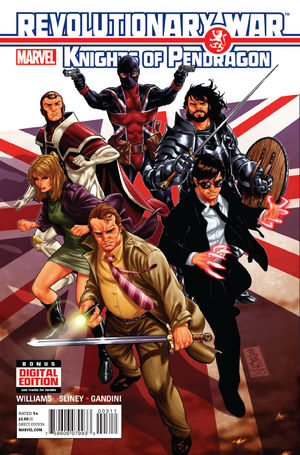cover Revolutionary War: Knights of Pendragon